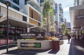 08Mascot 2Bedroom Apt near Centre Airport & City with Free Parking, Sydney